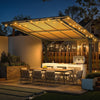 Metal Freestanding Hardtop Gazebo Aluminium Outdoor Pergola Waterproof for Patio