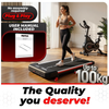 Walking Pad 12% Incline 1-6km/h Bluetooth Under Desk Treadmill Home