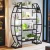 Indoor Display Shelf Plant Stand With Grow Lights 12 Tiered 177cm Tall Bookcase