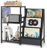 Bikoney Record Player Stand with 3-Tier Vinyl Storage – Turntable Table Holds