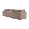Dusk Boston Sand Velvet 3 Seater Sofa RRP £999