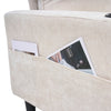 3 Seater Sofa Corner Sofa Sectional Sofa Couch with Reversible Chaise Beige