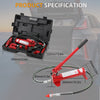 4 Ton Porta Power Hydraulic Jack 1.2M/3.9" Oil Hose Auto Body Frame Repair Kit