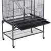 175cm Extra Large Bird Cage Rolling Metal Parrot Cage Pet Cage with Stand