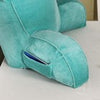 High Back Reading Pillow Back Rest Lumbar Support Arm Seat Cushion Lounger