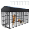 Heavy Duty Large Dog Kennel Crate Robust Pet House Cage Spacious Playing Playpen