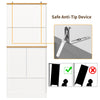 Kitchen Pantry Tall Freestanding Storage Cabinet with Drawer, and Door Shelves