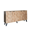 Sideboard with 2 Cupboards, 4 Door Storage Cabinet for Dining Room, Kitchen