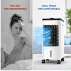 10L PORTABLE AIR COOLER FAN HUMIDIFIER 65W BEDROOM OFFICE COOLING UNIT