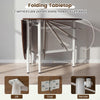 Farmhouse Writing Table 150 CM Folding Dining Table for 6-8 People