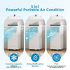 Portable Air Conditioner 7000 BTU, 4-in-1 Air Conditioning Unit Air Conditioner