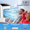 Portable Air Conditioner, Quiet Portable Air Conditioner, Fan Humidifier with 8-