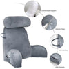 High Back Reading Pillow Back Rest Lumbar Support Arm Seat Cushion Lounger