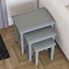 Wooden Nest of Tables 3 Piece Table Set Coffee Side Living Room Furniture