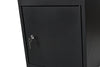 Extra Large Black Outdoor Parcel Secure Box Lock Package Delivery Drop Postbox