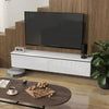Floating TV Stand Cabinet for 70 Inch TVs High Gloss Wall Mounted TV Unit 160cm