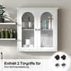 New Bathroom Cabinet With Shelf Wall Mounted For Bathroom Storage White