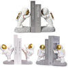 Space Themed Astronaut Home Decor Weighted Bookends Set / Stationary Pen Holders