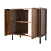 Rustic Brown Bathroom Under Sink Cabinet Basin Vanity Storage Cupboard Unit