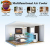 12L Evaporative Air Cooler Remote 3 Speed Portable Cooling Fan Humidifier 65W