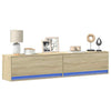TV Wall Cabinet with Sonoma Oak 180x31x38 J2Y7