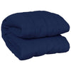Weighted Blanket 135x200 – Blue Cotton Fabric Sleep Aid With Even Weight Z0A5