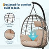 Rattan Egg Chair Swing Outdoor Garden Patio Hanging Wicker Hammock Pod Chair NEW