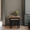 Nest of 2 Tables Set of Sofa Coffee Side Tables Wooden Lamp Stand Florence Furni