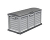 JUMBO XL Grey Garden Storage Utility Cushion Box Shed Plastic Waterproof