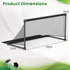 150 x 71 x 76 cm Portable Small Backyard Practice Soccer Goal