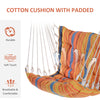 Garden Hammock Chair Patio Swing Seat for Outdoor Porch Yard Deck, Refurbished