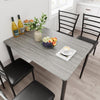 5-Piece Kitchen Dining Room Table Chair Set Small Space Set for 4 Dining Table🔥