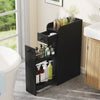 Bathroom Storage Organizer Compact Floor Cabinet