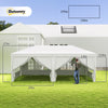 3 x 6m Garden Heavy Duty Gazebo Marquee Party Tent Canopy