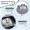 Cat Condo Cat Pet House Cat Barrel Tower Play Activity Center With Scratch Pad