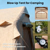 Inflatable 8-10+ Person Air Tent With Canopy Living Area Air - OXFORD FABRIC