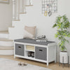 Shoe Storage Bench with Seat, Shoe Storage Bench with Drawers Adjustable Shelf