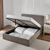 Dusk Ascot Double Ottoman Storage Bed Taupe RRP £699