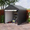 5x7ft Garden Shed Storage Shelter Bicycle Tent Bike Log Store Equipment Cover UK