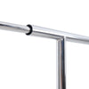 167-180cm Extendable Carbon Steel Wardrobe Clothes Rail Adjustable Hanging Rod