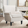 Upholstered Wing Back Armchair Chesterfield Sofa Fireside Wing Back Chair UK