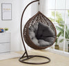 Hanging Egg Rattan Chair Cushion Seat Pad Swing Hanging Chair Pad Garden Seater
