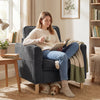 Sofa with with Metal Legs and Spring