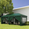 3 x 6m Garden Heavy Duty Gazebo Marquee Party Tent Canopy