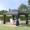 3 x 4m Aluminium Gazebo Marquee Canopy Pavilion Patio Party Tent