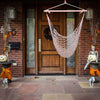*New* Hanging Rope Air/Sky Chair Swing Colour Beige