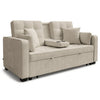 Sofa Bed KINSLEY 3-Seater, Fold-Out Bed & Cup Holder DAKO®