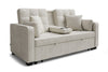 Sofa Bed KINSLEY 3-Seater, Fold-Out Bed & Cup Holder DAKO®