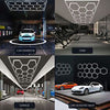 14x Hexagon LED Lighting Car Detail Garage Workshop Retail Lighting Wall Lamp