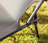 2x Garden Folding Chair Portable Beach Camping Canopy Recliner Sun Lounger